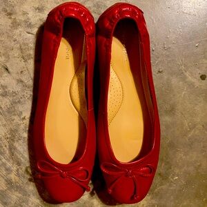 Red Ballet Flat